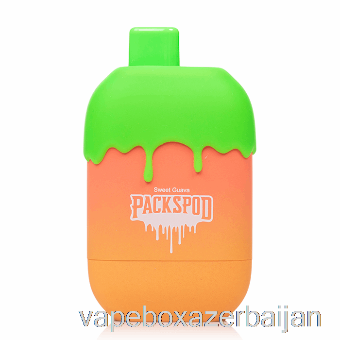 Vape Smoke Packwood Packspod 5000 Disposable Guava Bubblegum (Sweet Guava)